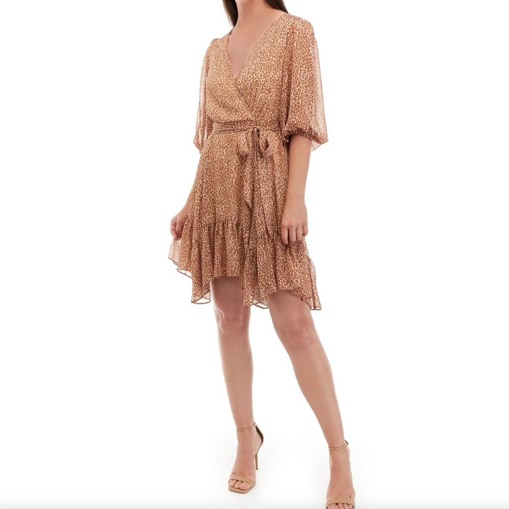 ✨Brand New✨ Maison Tara Animal-Print Dress